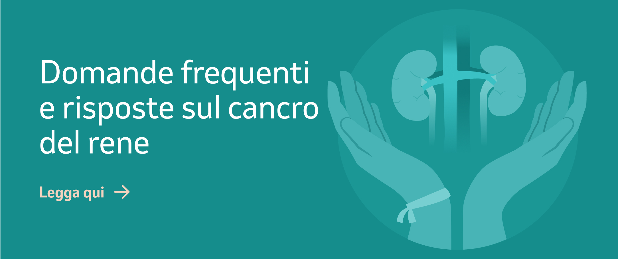 Banner Domande frequenti sul cancro del rene